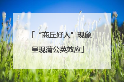 “商丘好人”现象呈现蒲公英效应