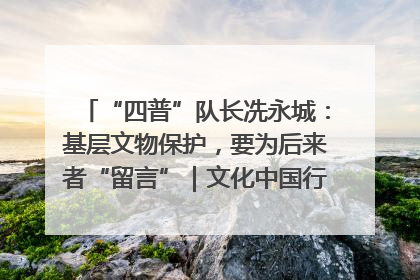 “四普”队长冼永城：基层文物保护，要为后来者“留言”｜文化中国行·我在广东找文物