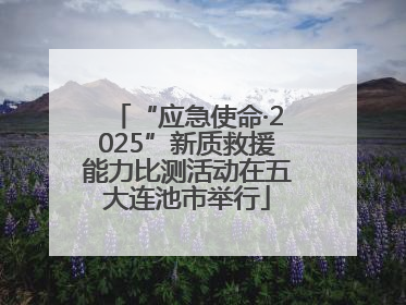 “应急使命·2025”新质救援能力比测活动在五大连池市举行