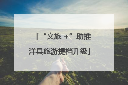 “文旅 +”助推洋县旅游提档升级