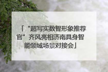 “超写实数智形象推荐官”齐风亮相济南具身智能领域场景对接会