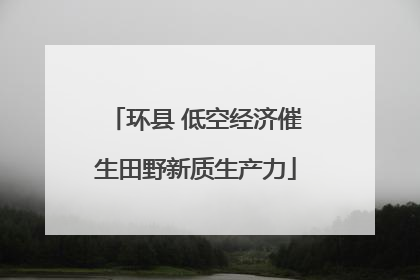 环县 低空经济催生田野新质生产力