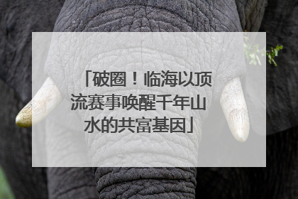 破圈！临海以顶流赛事唤醒千年山水的共富基因