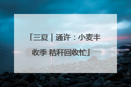 三夏｜通许：小麦丰收季 秸秆回收忙