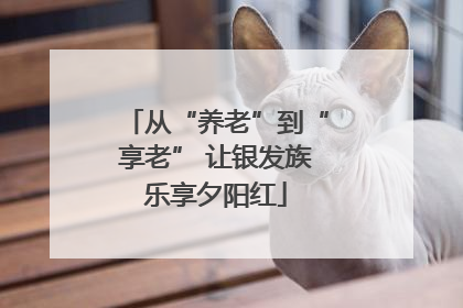 从“养老”到“享老” 让银发族乐享夕阳红