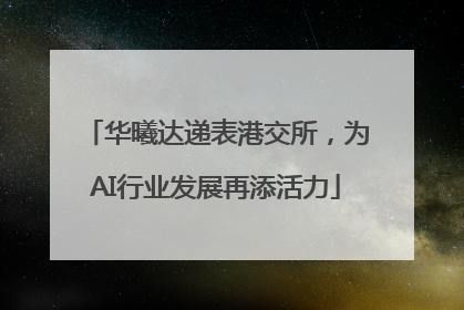 华曦达递表港交所，为AI行业发展再添活力