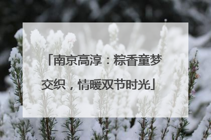 南京高淳：粽香童梦交织，情暖双节时光