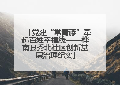 党建“常青藤”牵起百姓幸福线——桦南县秀北社区创新基层治理纪实