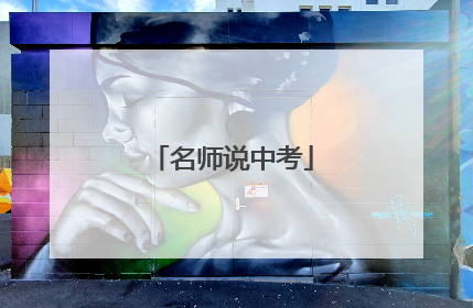 名师说中考