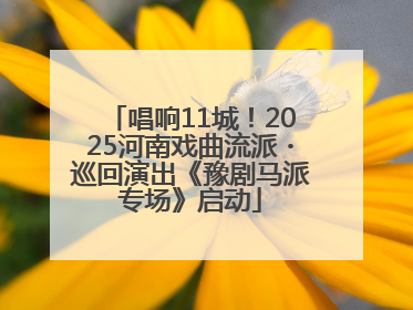 唱响11城！2025河南戏曲流派・巡回演出《豫剧马派专场》启动