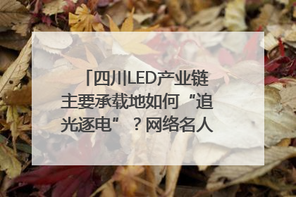 四川LED产业链主要承载地如何“追光逐电”？网络名人走进攀枝花找答案｜网络名人四川行