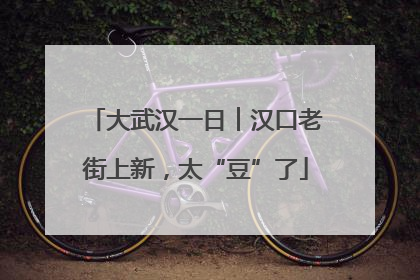 大武汉一日︱汉口老街上新，太“豆”了