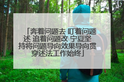奔着问题去 盯着问题述 追着问题改 宁夏坚持将问题导向效果导向贯穿述法工作始终
