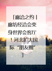 廊洽之约丨廊坊经洽会变身世界会客厅！河北扩大国际“朋友圈”