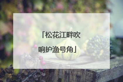 松花江畔吹响护渔号角