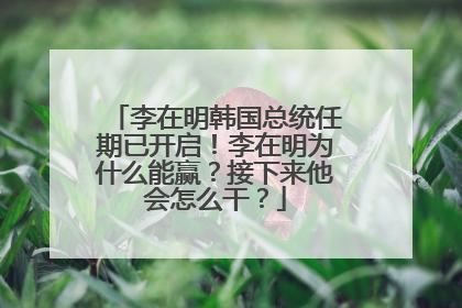 李在明韩国总统任期已开启！李在明为什么能赢？接下来他会怎么干？