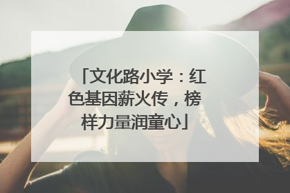文化路小学：红色基因薪火传，榜样力量润童心