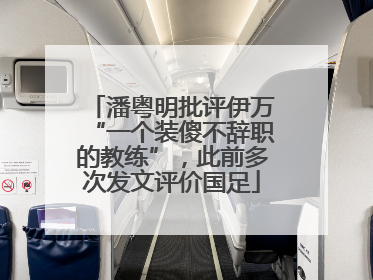 潘粤明批评伊万“一个装傻不辞职的教练”，此前多次发文评价国足