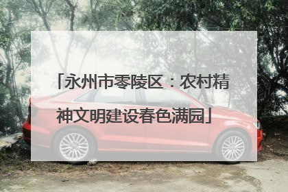 永州市零陵区：农村精神文明建设春色满园