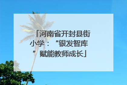 河南省开封县街小学：“银发智库”赋能教师成长