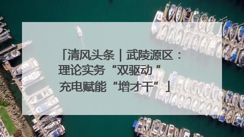清风头条｜武陵源区：理论实务“双驱动 ” 充电赋能“增才干”