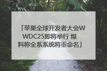 苹果全球开发者大会WWDC25即将举行 爆料称全系系统将重命名
