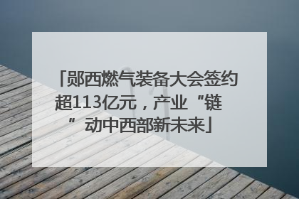 郧西燃气装备大会签约超113亿元，产业“链”动中西部新未来