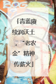 青蓝赓续润沃土，“老农金”精神传薪火
