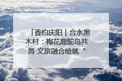 香约庆阳｜合水黑木村：梅花鹿鸵鸟共舞 文旅融合绘就“诗与远方”