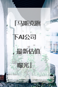 马斯克旗下AI公司，最新估值曝光