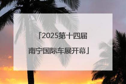 2025第十四届南宁国际车展开幕