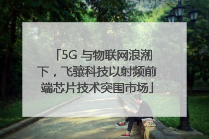 5G 与物联网浪潮下，飞骧科技以射频前端芯片技术突围市场